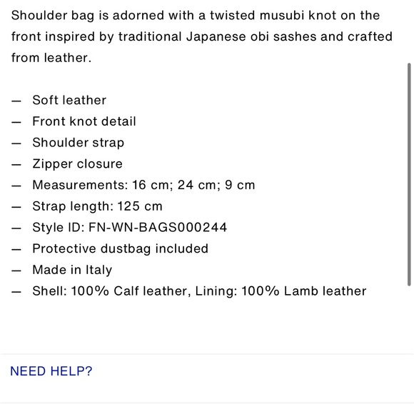 Acne Studios Musubi Shoulder Bag - Picture 14 of 14